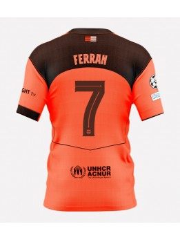 Billige Barcelona Ferran Torres #7 Tredjedrakt 2025-26 Kortermet